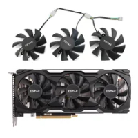 3pcs New GTX1660 1660ti GPU Cooler for Zotac GTX1660 1660TI 2060 Thunderbolt X-GAMING OC Graphics Cooling Fan