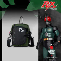 【假面騎士】BLACK RX 兩用側背包 #軍綠 KMR76328-01_BAG TO YOU 百達遊