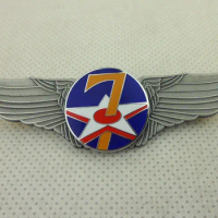 US Air Force Pin U.S. 7th AIR FORCE Wings Badge Pin Insignia