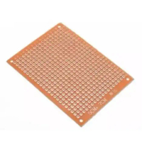 Donut Board / PCB Board / Veroboard Single Sided Strip Board - Brown Donut Board - 5cm*7cm 7cm*9cm 9