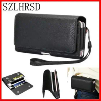 SZLHRSD Double cell phone Waist Pack, For Xiaomi Redmi Note 5 Pro Pouch Bag with Belt Clip Holster Case for Xiaomi Redmi Note 5