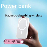 Magnetic Power Bank 20W 10000mAh Wireless External Battery magsafe Powerbank Portable Charger For iphone mini pro power bank