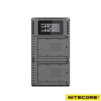 Nitecore USN4 PRO 雙槽LCD螢幕顯示USB充電器 For Sony 索尼 NP-FZ100 快充 相機座充 公司貨