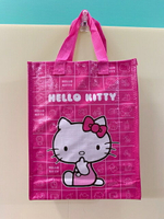 【震撼精品百貨】Hello Kitty 凱蒂貓 Sanrio HELLO KITTY手提袋/收納袋-坐姿桃色#19836 震撼日式精品百貨