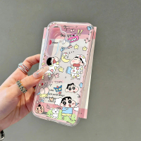 Sun Shin chan cartoon two tone airbag case for Samsung /S23 /S24 PLUS/S25PLUS /S24 UITRA A05/MOS/F05