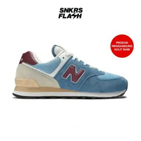 NEW BALANCE 574 Original Blue Stillwater Sepatu Sneakers Unisex - U574SPR 40