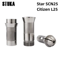 Star SCN25 Citizen L25 Headstok Collet Swiss type automatic lathe chuck high precision Tungsten carbide Guide bush