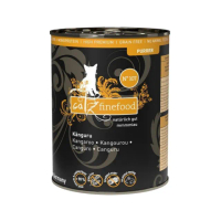 【Catz finefood 德國凱茲】單一純肉低敏No.107袋鼠無穀主食罐 400g*6罐組(貓罐、貓主食罐)