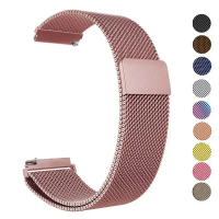 Tali Logam, 18mm, 20mm, 22mm, Sesuai untuk Jam Tangan Jalur Garmin Vivoactive 3, 4, 4s, Venu 2, 2s,