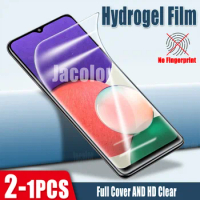 1-2PCS Front Hydrogel Film For Samsung Galaxy A23 A22 4G A22s 5G A21s A21 Not Glass Screen Protector Protection Cover A 22 5 4 G