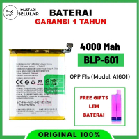 Mustari Selular Baterai OPP F1s Model A1601 4000 Mah BLP-601 Garansi 1 Tahun Original 100% Free Lem 