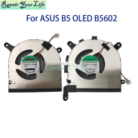 Laptop CPU Fan พัดลมระบายความร้อน CPU GPU สำหรับแล็ปท็อป ASUS Expertbook B5 OLED B5602 B5602cba B560