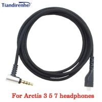 Suitable for SteelSeries Arctis 3 Arctis 5 Arctis 7 gaming headphone cable audio cable dedicated cable