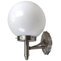 【彩渝】250MM PE壁燈(戶外球形壁燈 球形燈罩 階梯燈 洗牆燈 可搭LED)