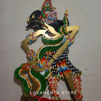 BIMA SUCI TOKOH WAYANG KULIT BAHAN DUPLEK HALUSAN