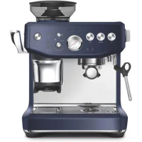 Breville Barista Express Impress Espresso Machine BES876DBL, Damson Blue