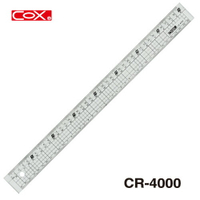 稅務季必備 滿額再折【史代新文具】三燕COX CR-4000 40cm 透明直尺