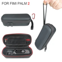 Carrying Case for FIMI Palm 2 Camera Storage Bag PU Portable Handheld Pocket Clutch for FIMI Palm 2 Storage Box Accessories