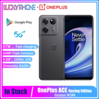 OnePlus Ace Racing Edition 5G Smartphones MTK Dimensity 8100 MAX 8G 128G Mobile Phone 5000mAh 67W Fast Charge Oxygen Android
