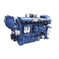 Brand New Weichai WP12 550HP Weichai Boat Engine WP12C550-21 Marine Engine For Ship
