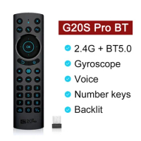 G20S PRO Air Mouse Wireless Keyboard Voice Inputting Air Fly Mouse Universal Remote Control Compatible For Android TV Box