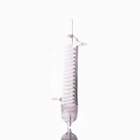 FAPE Extraction apparatus part,The format serpentine condenser for flask 60ml-1000ml-5000ml,Cooling length 180mm-300mm-500mm