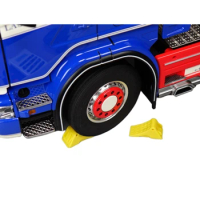Wheel Chock Slip Stopper for 1/14 Rc Car Toys Tamiya Tractor Trailer/Dump Truck Diy Accessories