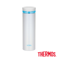 THERMOS膳魔師 超輕量不鏽鋼真空保溫杯0.5L(JNO-500)-PRW(珍珠白色)