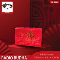 Radio Budha Mini Emas Lagu Musik Buhda Treal Adaptor Radio Budha Da Bei Zhou Radio Tape Sembahyang M