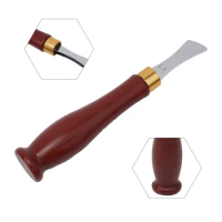 1Pcs 1.0-2.5mm Leather Arch Edge Sector Shallow Groove Crimper Pressure Line Tool DIY Handmade Leather Crimping Tool