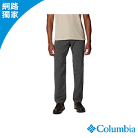 Columbia哥倫比亞 男款-防曬UPF50快排兩截式長褲灰色 UAE98340GY/JS