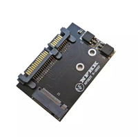 [4大陸直購] 2.5吋 SATA to SATA協議M.2 NGFF SSD轉2.5 SATA 3轉接卡adapter N-1835P