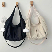 HotSaleTote Bag Large Capacity Cloth Bag Women Leisure Travel Crossbody Bag Light Simple Large Capac