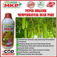 MKP LAKSA GROW Pupuk Pelebat Pare/Paria 500ml - Pupuk Organik Cair Terlaris Meningkatkan Kualitas Ta