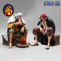2023 One Piece Figure Silvers Rayleigh Shanks Anime Figures Silvers Rayleigh Special Bonfire Delivery Figures Pvc Collection Toy