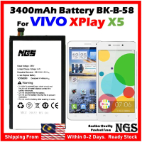 ORl NGS Brand 3400mAh Battery BK-B-58 Compatible  FOR VIVO Xplay X5 X510 X510T X510W with tools