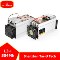 Cheapest 2022 Refurbished Antminer L3+ 504m ASIC Secong Hand Machine L3+