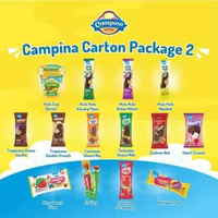 Campina Carton Package 2 - Es krim Hula durian cup 90ml