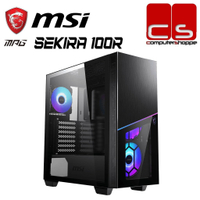 Msi MPG SEKIRA 100R ATX 中塔電競機箱-玖貳柒柒