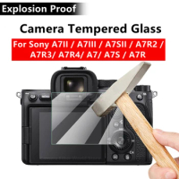 2PCS A7II A7III A7M2 A7M3 Camera Screen Protective Glass 9H Hardness Tempered Glass for Sony A7SII A7R2 A7R3 A7R4 A7 A7S A7R