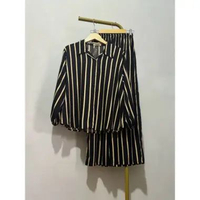 one set setelan rayon wanita SET KEMEJA CELANA KULOT BUNDLING CELANA DAN BAJU ONE SET KULOT Rayon Mo