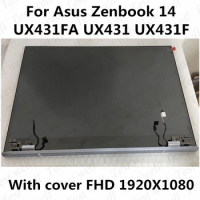 Original 14 Inch LaptoLCD Screen Assembly Full Parts For Asus Zenbook 14 UX431FA UX431 UX431F UX431FA FHD NB8618