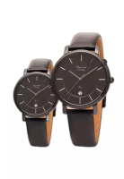 Alexandre Christie Alexandre Christie AC 8666 M/LDLIPBA Jam Tangan Couple Leather Strap