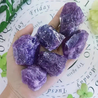 Natural Amethyst Original Stone Perfect Meditation Gift For Energy Therapy - Home Decoration And Aromatherapy Stone For Treating