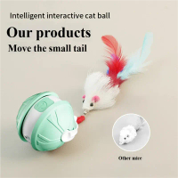 Hot-selling intelligent pet laser toy ball, electric intelligent cat and dog toy