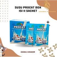 Susu Kucing MAX PROCAT Kemasan box isi 11 semua usia Mencegah Bulu rontok Kaya nutrisi & Meningkatka