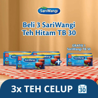 [BUY 3 FREE Sariwangi 30s] Sariwangi Teh Asli Celup Isi 30 Multipack