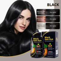 3 In 1 Instant Coloring Shampoo Natural Black Color for Men Women Hair Dye Herbal Brown Purple Hair Dye Hair Dye Shampoo 2024
