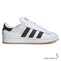 Adidas 休閒鞋 男鞋 女鞋 皮革 CAMPUS 00S 白黑【運動世界】JP9998