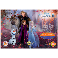 LADYBUG DISNEY FROZAN II Aa-Zz 123 COPY & COLOUR -  DF2 SERIES
